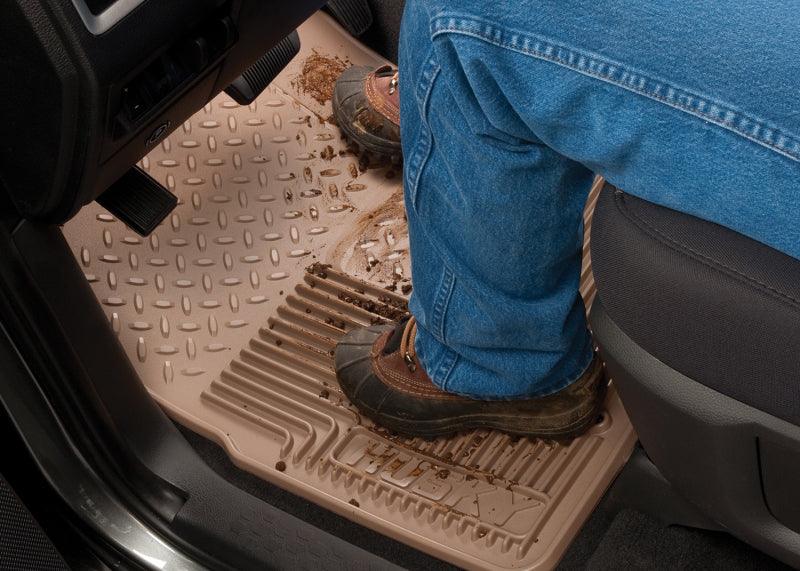Husky Liners 08-10 Ford F-250/F-350/F-450 SuperDuty Heavy Duty Black Front Floor Mats - Order Your Parts - اطلب قطعك
