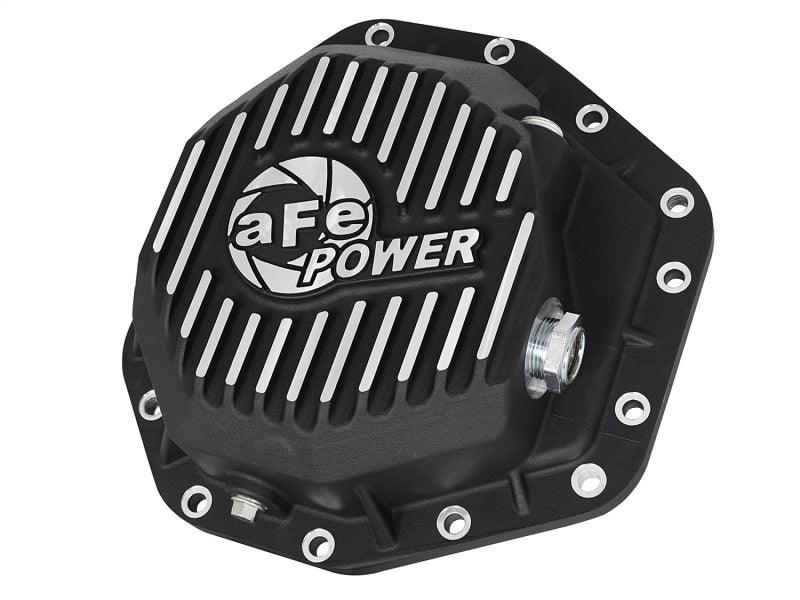 aFe Power Pro Ser Rear Diff Cover Black w/Mach Fins 2017 Ford Diesel Trucks V8-6.7L(td) Dana M275-14 - Order Your Parts - اطلب قطعك