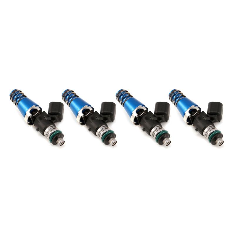 Injector Dynamics 1340cc Injectors - 60mm Length - 11mm Blue Top - 14mm Lower O-Ring (Set of 4) - Order Your Parts - اطلب قطعك