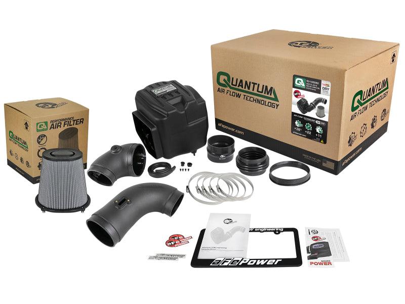 aFe Quantum Pro DRY S Cold Air Intake System 08-10 GM/Chevy Duramax V8-6.6L LMM - Dry - Order Your Parts - اطلب قطعك