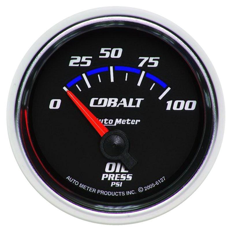 Autometer Cobalt 52mm 100 PSI Short Sweep Electric Oil Pressure Gauge - Order Your Parts - اطلب قطعك