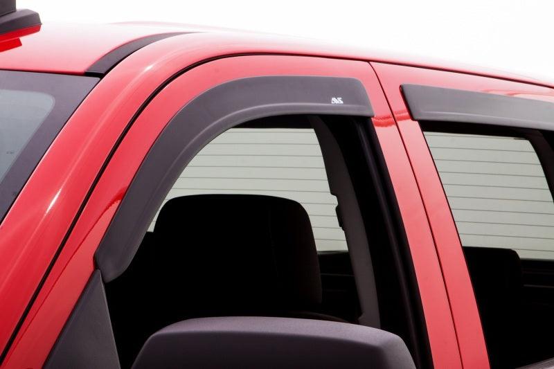 AVS 16-18 Toyota Tacoma Double Cab Ventvisor In-Channel Window Deflectors 4pc - Matte Black - Order Your Parts - اطلب قطعك