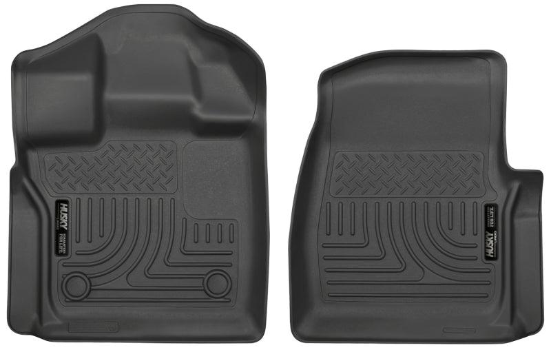 Husky Liners 15-23 Ford F-150 Standard Cab Pickup WeatherBeater Front Black Floor Liners - Order Your Parts - اطلب قطعك