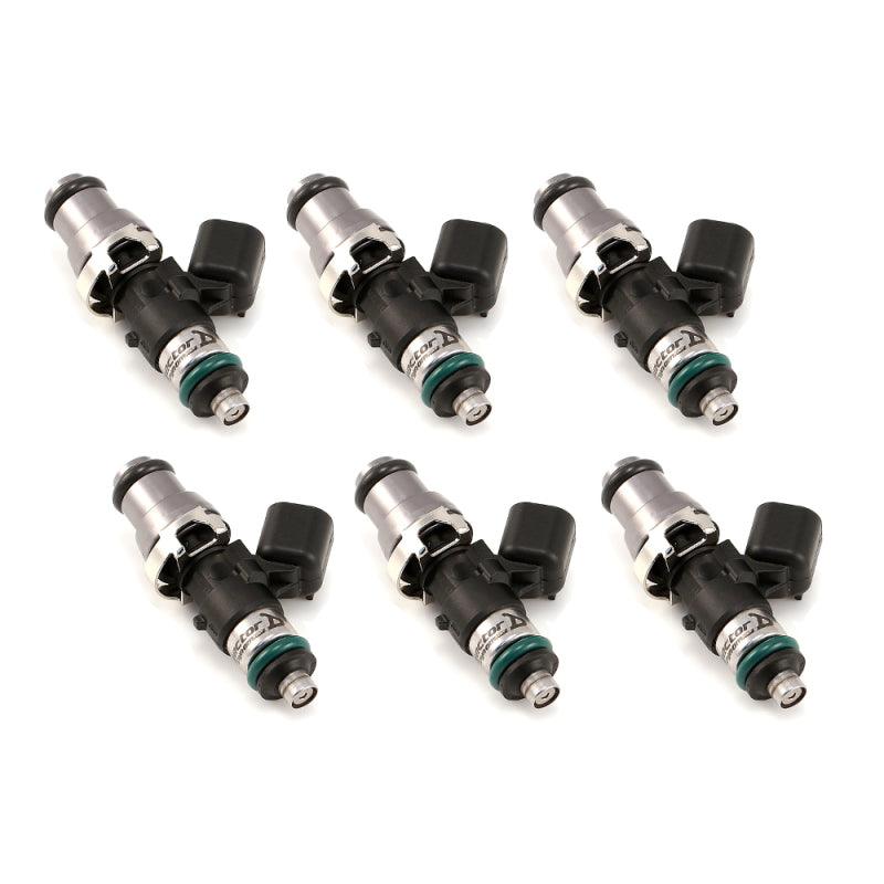 Injector Dynamics 1340cc Injectors - 48mm Length - 14mm Grey Top - 14mm Lower O-Ring (Set of 6) - Order Your Parts - اطلب قطعك