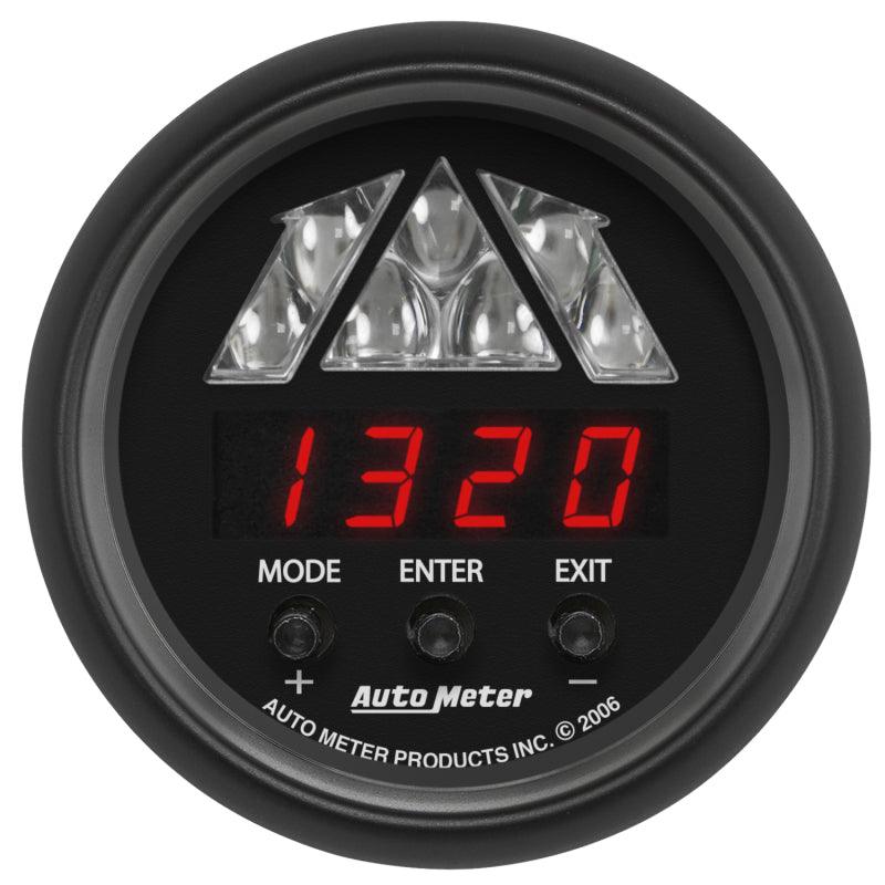 Autometer Z-Series 2-1/16in Tachometer Digital 16000 RPM w/ LED Shift Light - Order Your Parts - اطلب قطعك