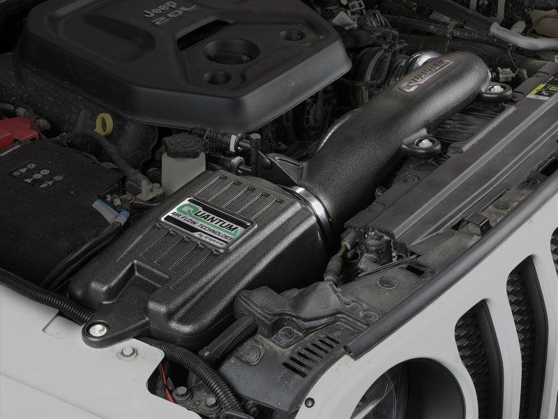 aFe Quantum Pro 5R Cold Air Intake System 18-20 Jeep Wrangler JL L4-2.0L (t) - Order Your Parts - اطلب قطعك