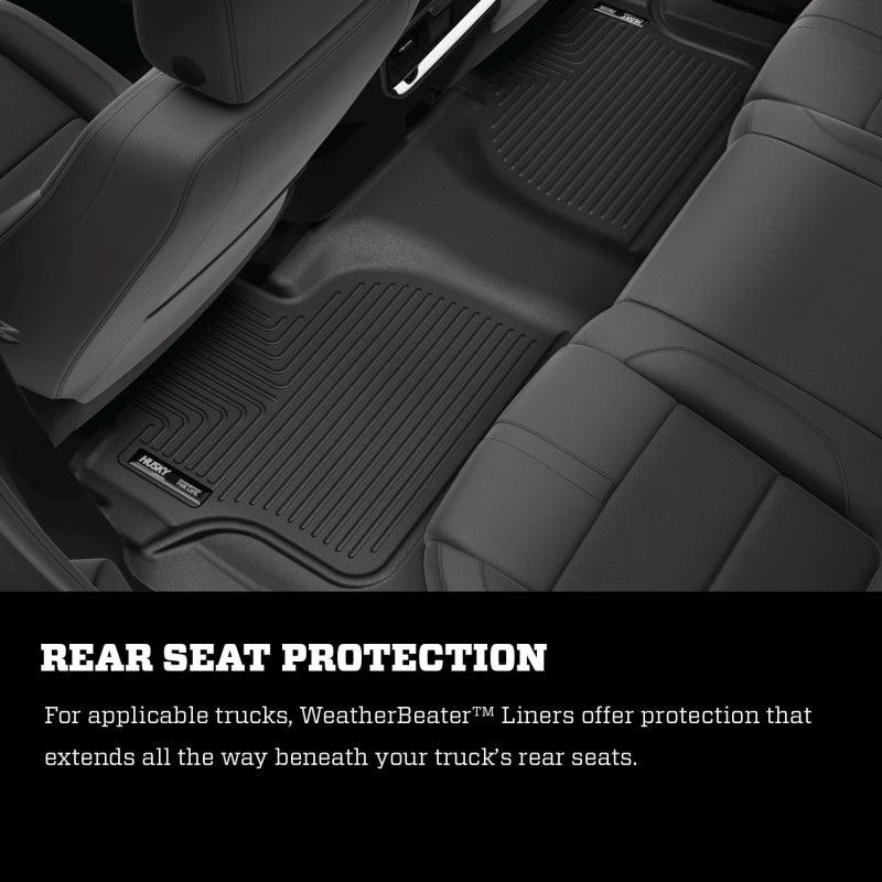 Husky Liners 2017 Subaru Impreza Weatherbeater Black Front & 2nd Seat Floor Liners - Order Your Parts - اطلب قطعك