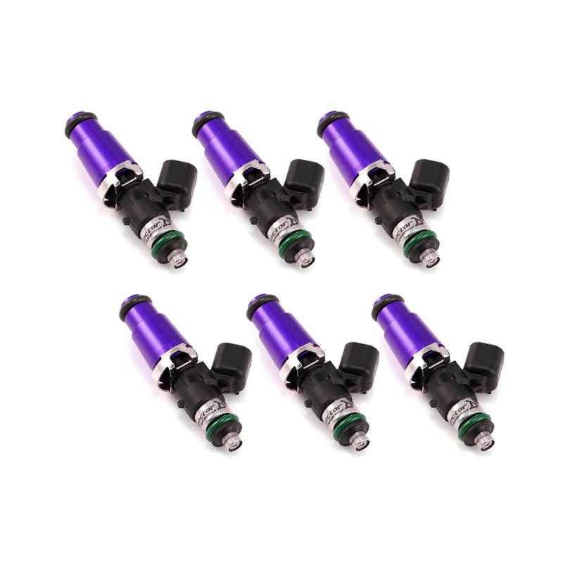Injector Dynamics 1340cc Injectors - 60mm Length - 14mm Purple Top - 14mm Lower O-Ring (Set of 6) - Order Your Parts - اطلب قطعك