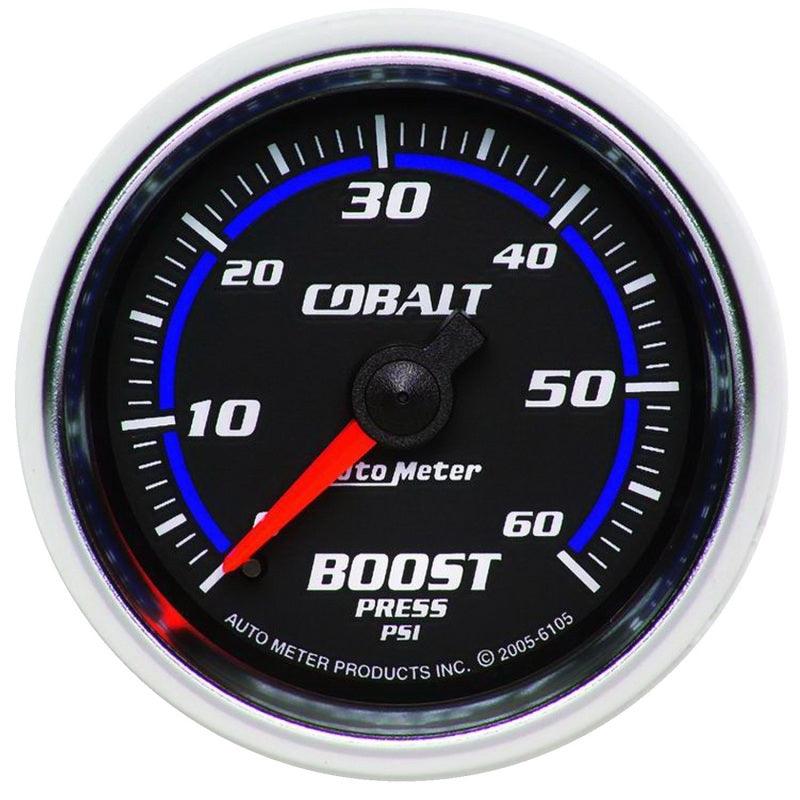 Autometer Cobalt 52mm 0-60psi Mechanical Boost Gauge - Order Your Parts - اطلب قطعك