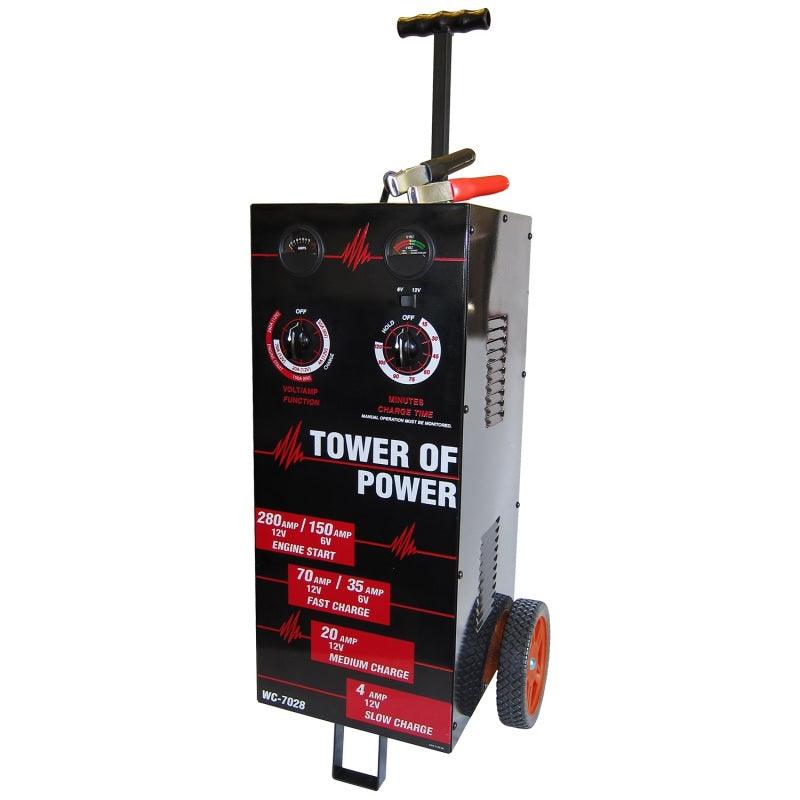 Autometer Wheel Charger Tower of Power Man 70/30/4/280 AMP - Order Your Parts - اطلب قطعك