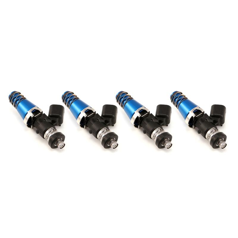 Injector Dynamics ID1050X Injectors 11mm (Blue) Adaptor Tops Denso Lower (Set of 4) - Order Your Parts - اطلب قطعك