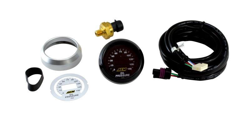 AEM 52mm Oil Pressure 150psi Digital Gauge - Order Your Parts - اطلب قطعك