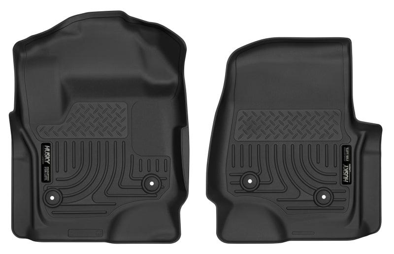 Husky Liners 2017 Ford F250 Crew Cab Vinyl X-Act Contour Black Floor Liners - Order Your Parts - اطلب قطعك