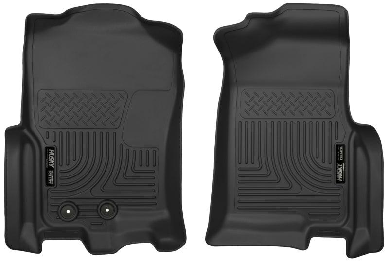 Husky Liners 11-17 Ford Expedition X-Act Contour Front Black Floor Liners - Order Your Parts - اطلب قطعك