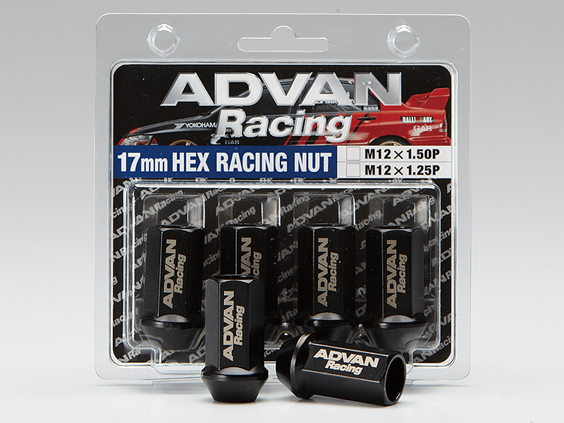 Advan Lug Nut 12X1.25 (Black) - 4 Pack - Order Your Parts - اطلب قطعك
