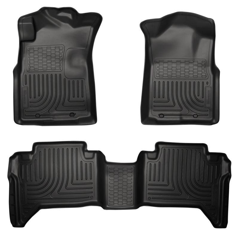 Husky Liners 05-13 Toyota Tacoma WeatherBeater Combo Black Floor Liners - Order Your Parts - اطلب قطعك