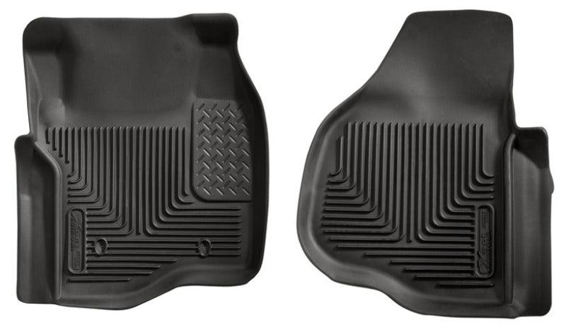 Husky Liners 11-12 Ford F250/F350/F450 Series Reg/Super/Crew Cab X-Act Contour Black Floor Liners - Order Your Parts - اطلب قطعك
