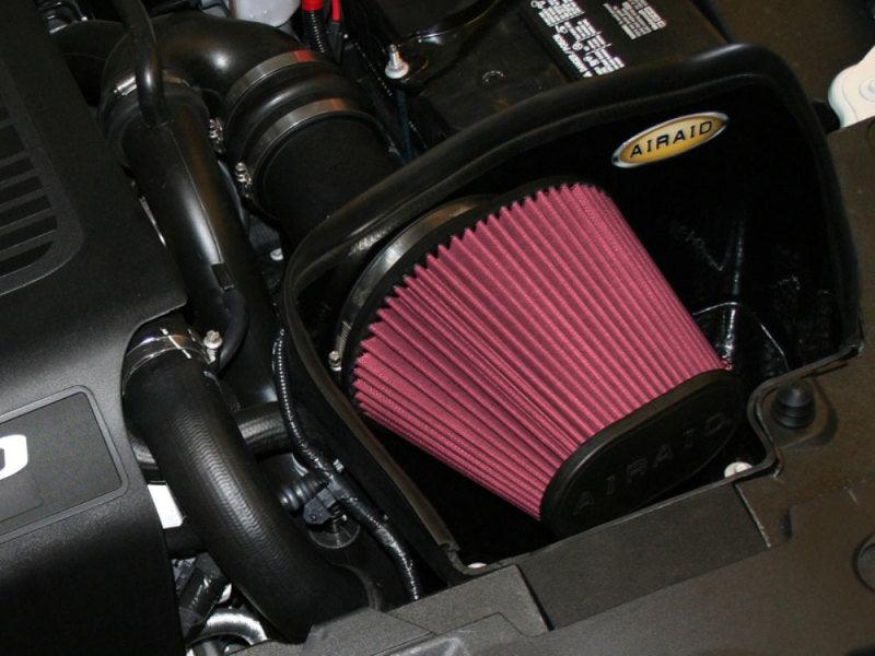 Airaid 10-13 Ford Taurus SHO/Flex 3.5L Turbo MXP Intake System w/ Tube (Dry / Red Media) - Order Your Parts - اطلب قطعك