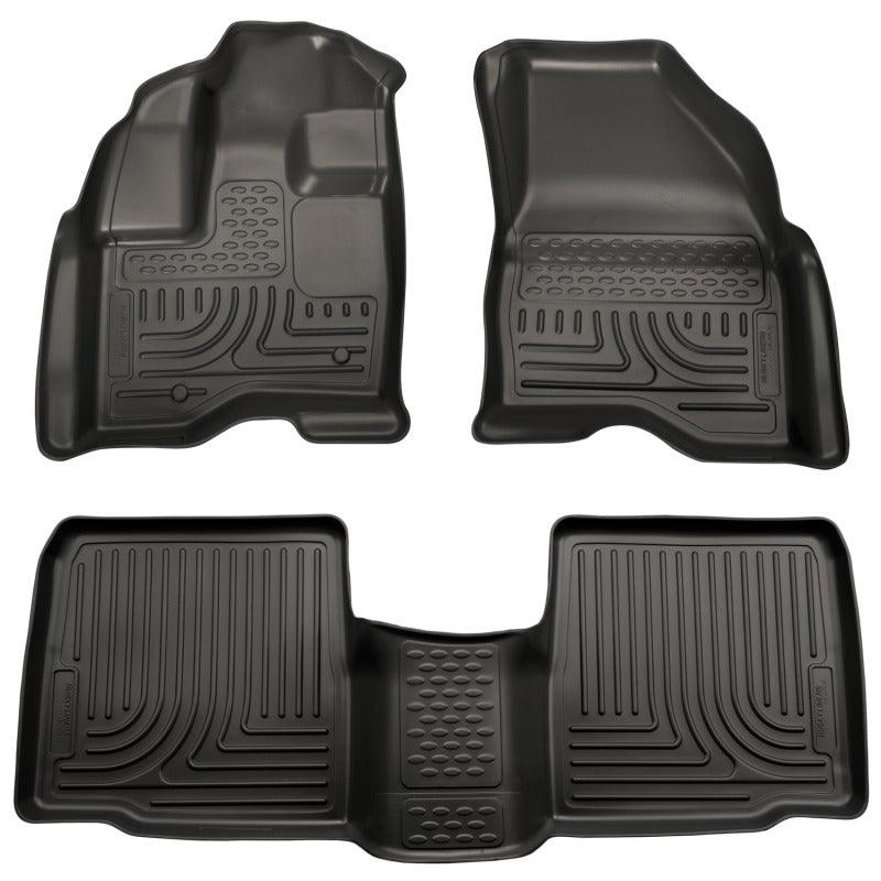 Husky Liners 10-13 Ford Taurus WeatherBeater Combo Black Floor Liners - Order Your Parts - اطلب قطعك