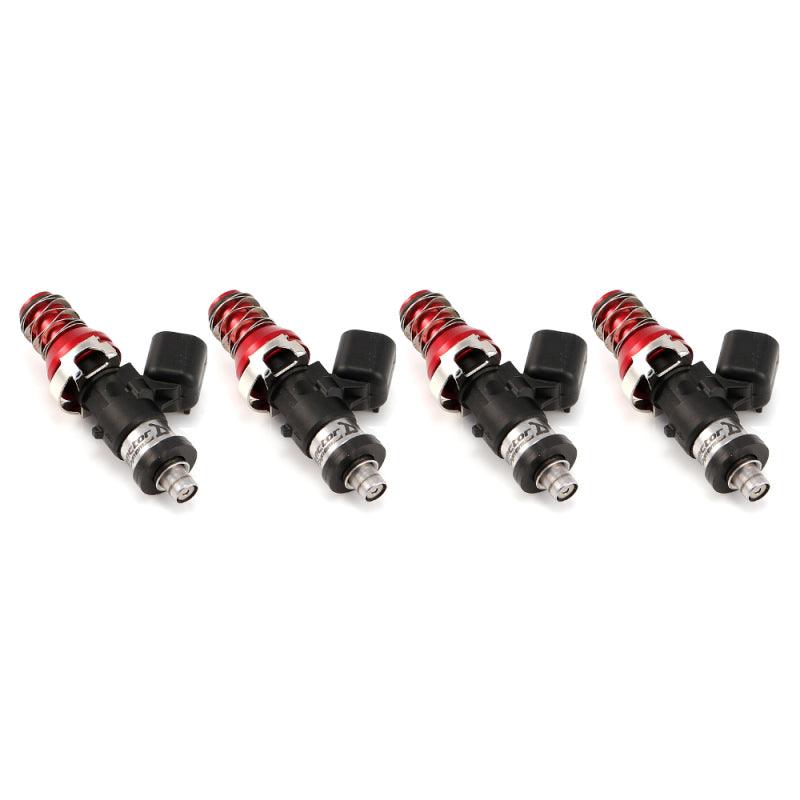 Injector Dynamics ID1050X Injectors - 48mm Length - Mach Top to 11mm - Denso Low Cushion (Set of 4) - Order Your Parts - اطلب قطعك