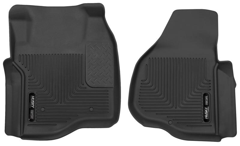 Husky Liners 11-12 Ford F250/F350/F450 Series Reg/Super/Crew Cab X-Act Contour Black Floor Liners - Order Your Parts - اطلب قطعك